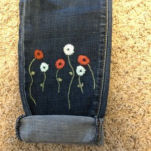 Embroidered American Eagle jeans